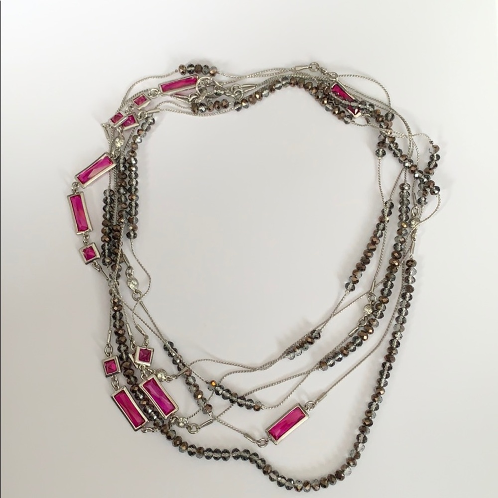 Henri Bendel Long Double Necklace